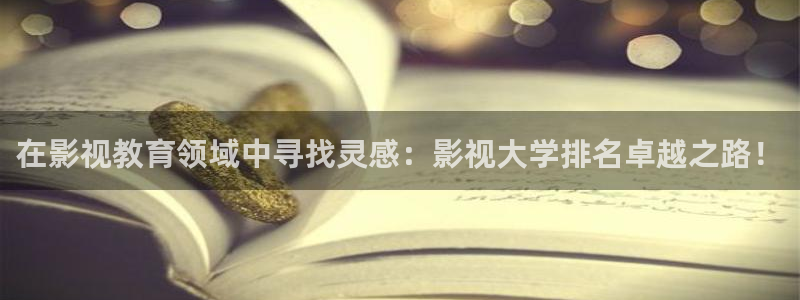 午夜被窝福利影院：在影视教育领域中寻找灵感：影视大学排名卓越之路！